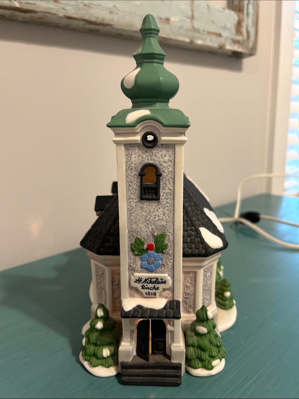 department 56 alpine Village series St Nikolaus Kirche